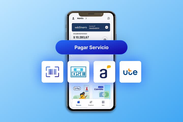 Pagá tus facturas con Midinero App
